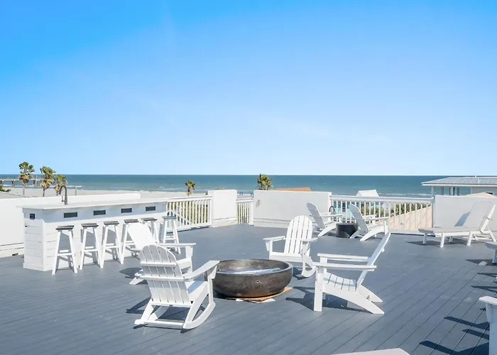 Sol Mate Roof Top Deck At The Beach Private Heated Pool Spa And Firepit St. Augustine